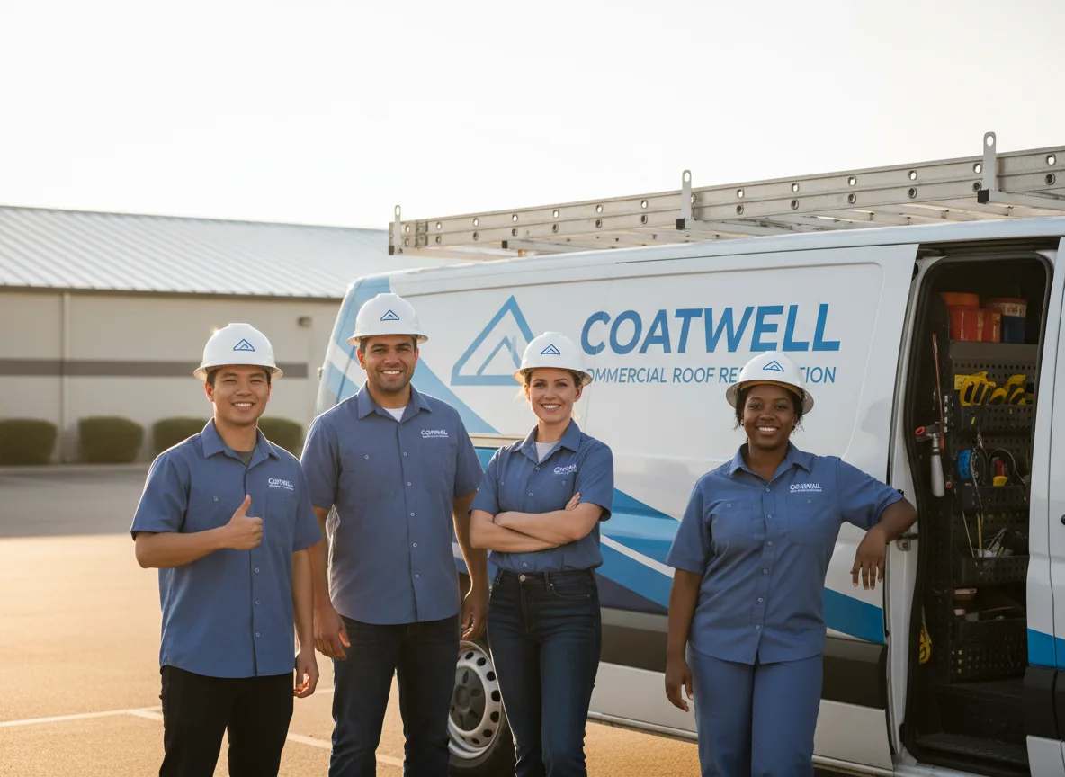 Commercial roof coating company in Glyndon, MN